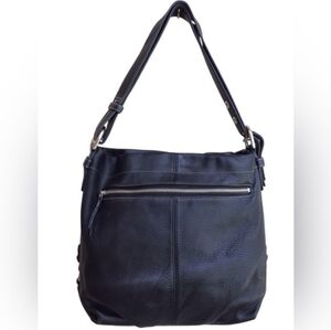 Coach Black Leather Shoulder Bag